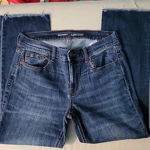 Old navy jeans flare mid rise